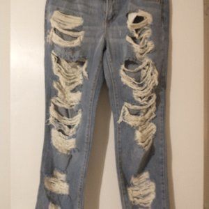 CELLO BF DISTRESSED JEANS